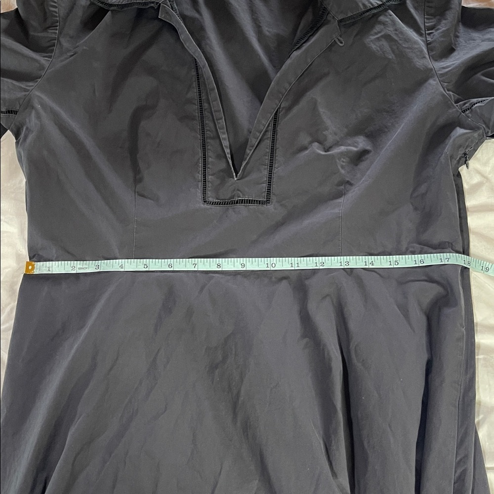 Róhe Black Ladder Embroidered 100% Cotton Dress - Picture 13 of 15